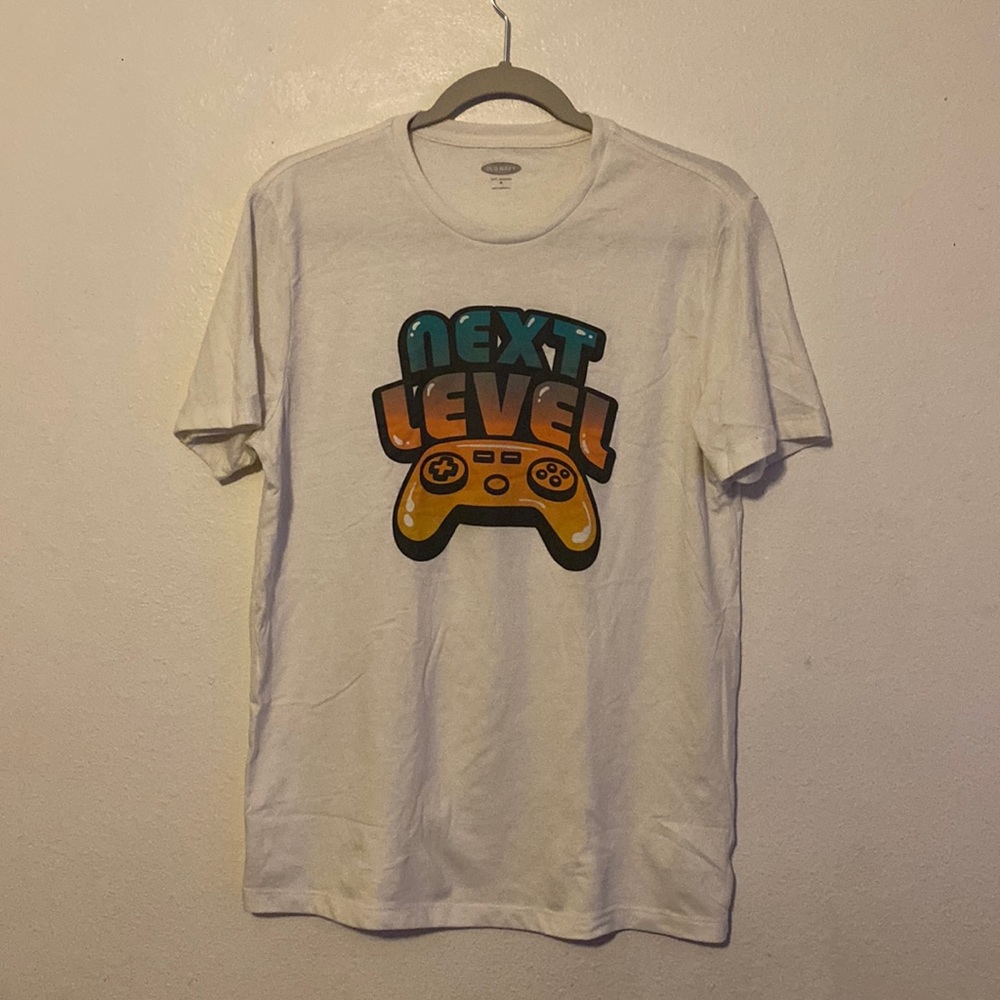 “Next Level” Old Navy Tee (Medium) (Unisex)